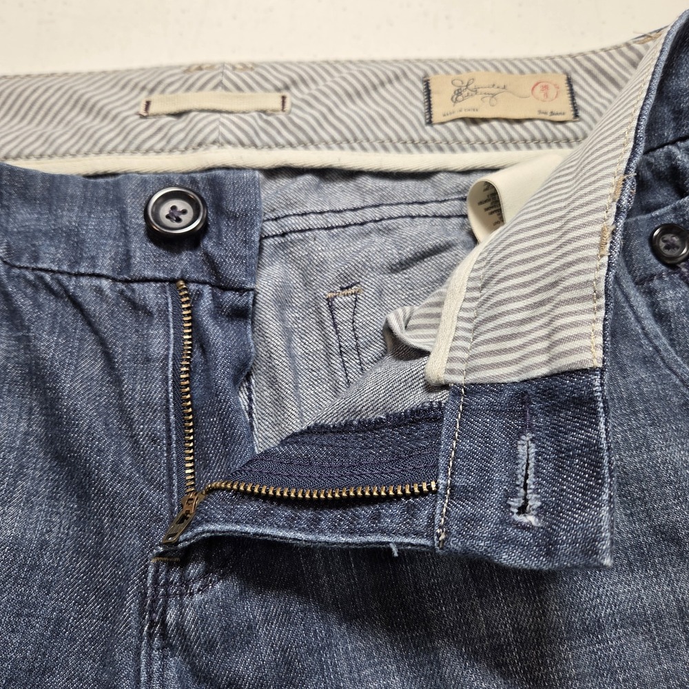 Gap Limited Edition Flare Jeans Womens Sz 6 Blue Mid Rise Stretch Festival - Picture 6 of 8